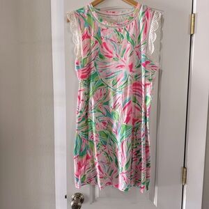 Lilly Pulitzer Agee Dress - Multi Croc My World